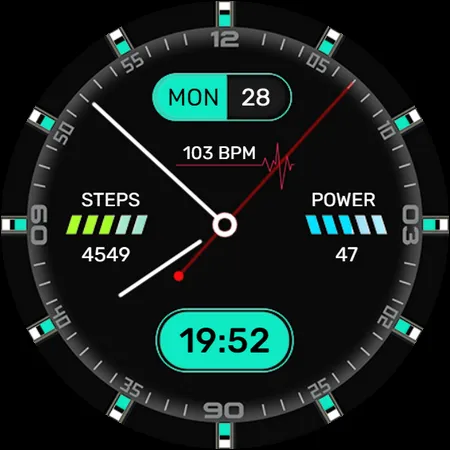 Minima 9 Watchface screenshot 10