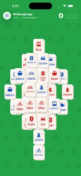 MahjongLingo - Match & Learn screenshot 6