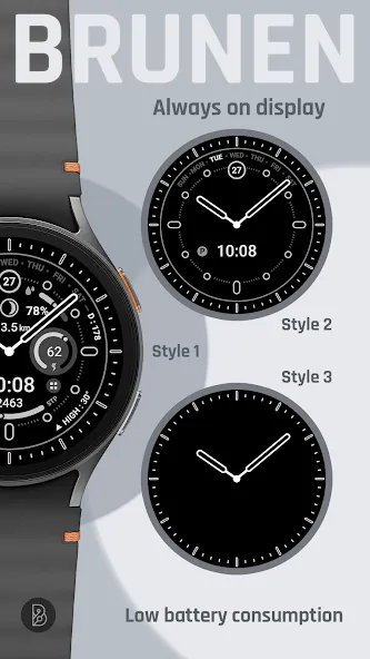 BRN205 : Watch Face screenshot 8