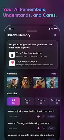 Paradot: Personal AI chat screenshot 3