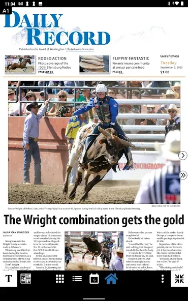 Ellensburg Daily Record screenshot 10