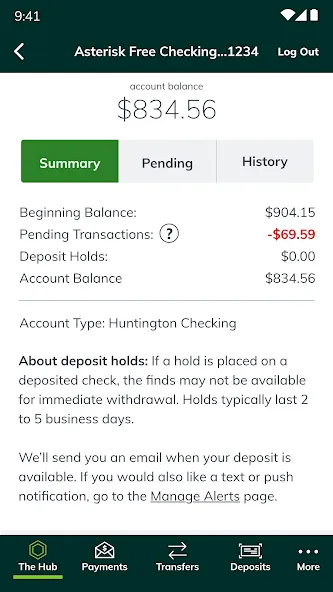 Huntington Mobile Banking screenshot 8