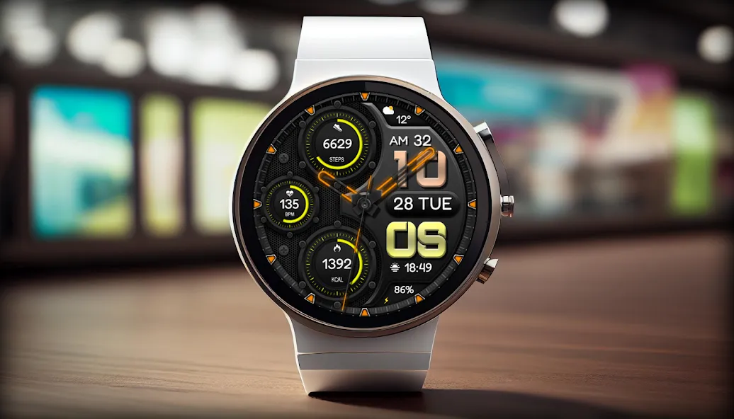 Hybrid GIMAGO URX19 Watch face screenshot 3