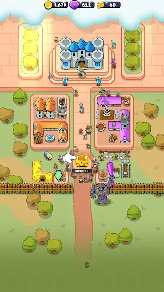 Fortress Merge: Puzzle Defense screenshot 3