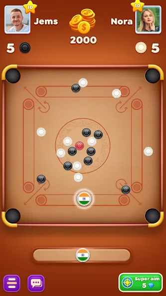 Carrom Cricket: Disc Pool Game screenshot 5