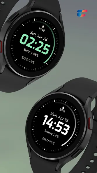 EXD036: Digital Watch Face screenshot 8