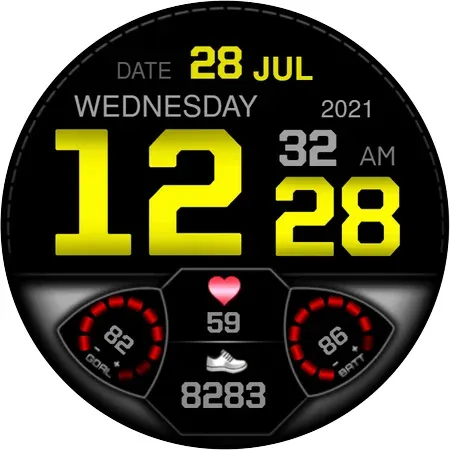 PW32 Time Digits Watch screenshot 21