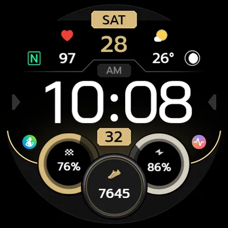 TVV Workout 8 Watch Face screenshot 12
