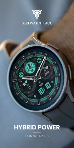 Hybrid power: Watch Face screenshot 4