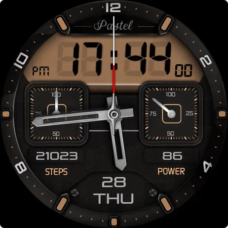 Hybrid Pastel Watch Face screenshot 38