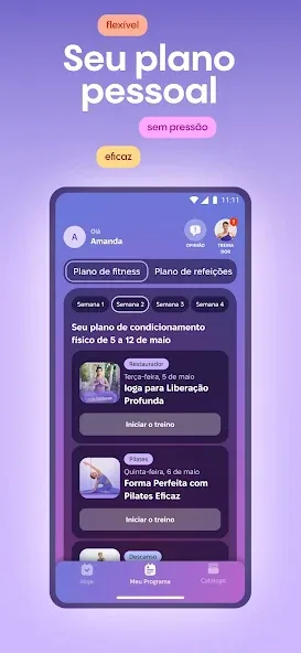 HARNA: Treino e Fitness screenshot 3
