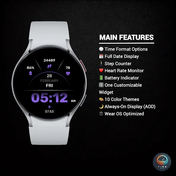 Smart Time Watch Face screenshot 2