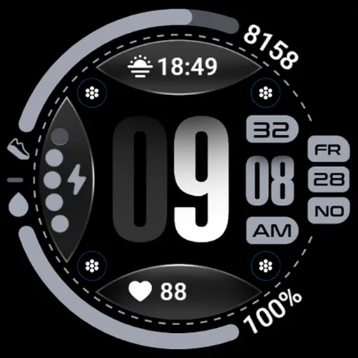 OMG 422 - Digital Watch Face screenshot 26