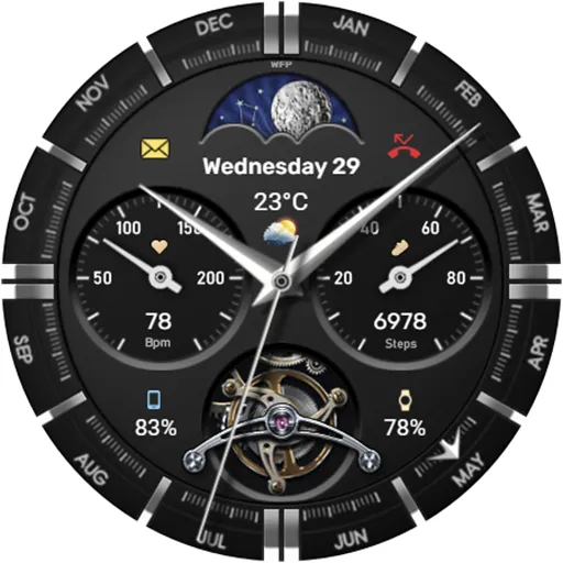 WFP 334 Business watch face screenshot 39