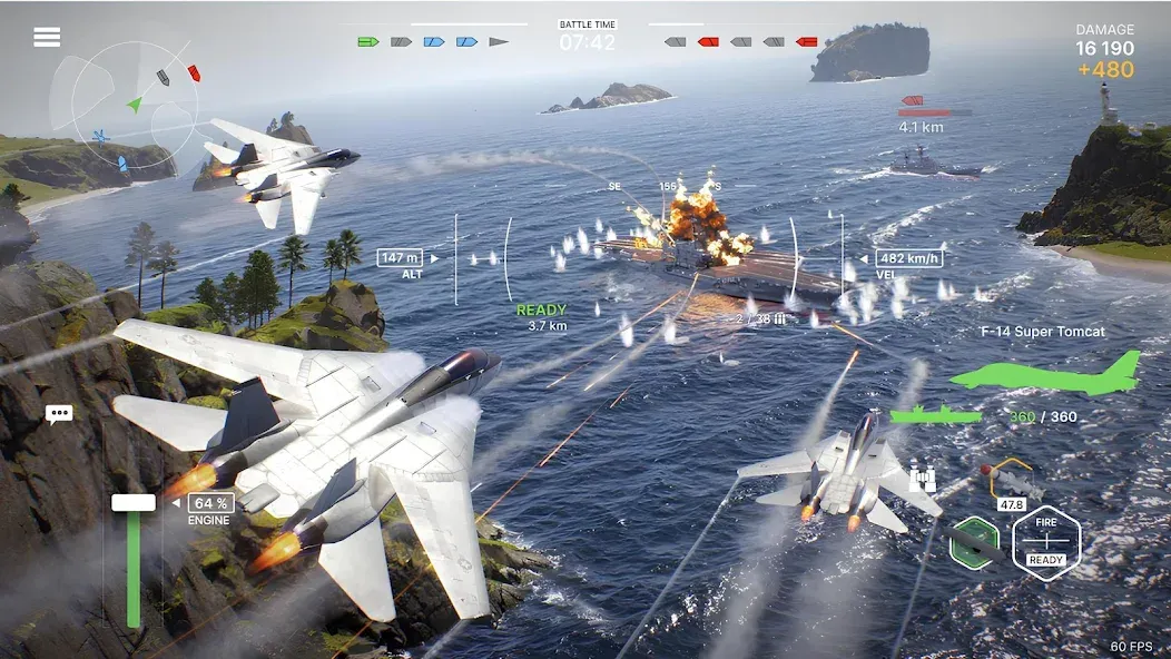 Warships Mobile 2 Jeux Bateau screenshot 6