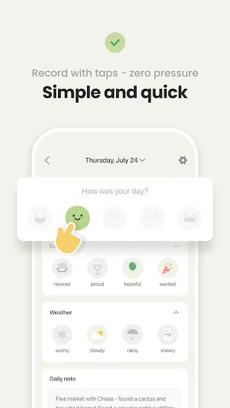 DailyBean: Simplest Journal screenshot 2