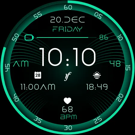 LedEdge Watch Face screenshot 10