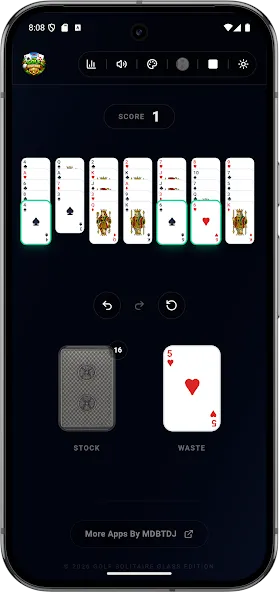 Golf Solitaire Offline Master screenshot 8