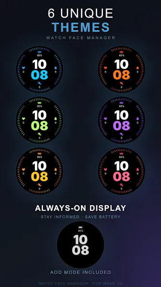 Pulse Grid Watch Face screenshot 3
