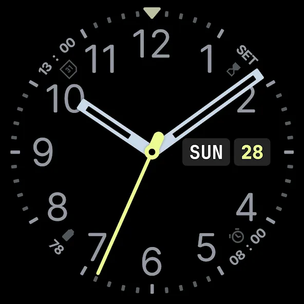 Lagom Modern Analog Watch Face screenshot 38