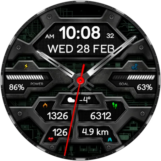 VOLTAN v2 URX117 Watch face screenshot 15