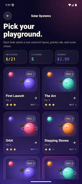 Gravity Golf screenshot 7