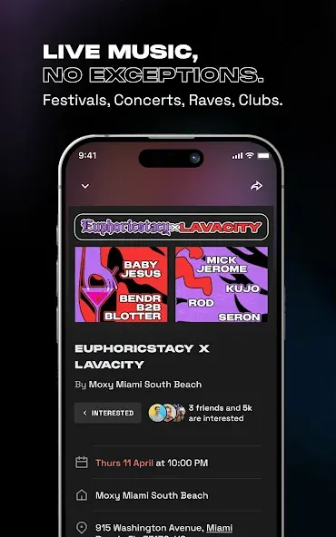 Shotgun: Live Music Experience screenshot 1