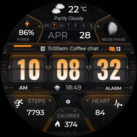 ES WR0022 – Sport Watch Face screenshot 29