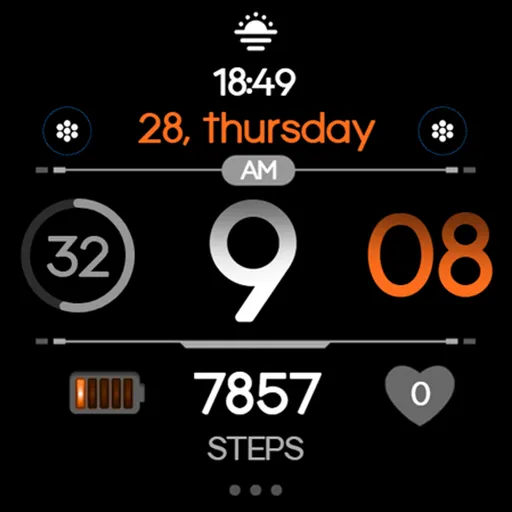 OMG 458 - Minimal Watch Face screenshot 30