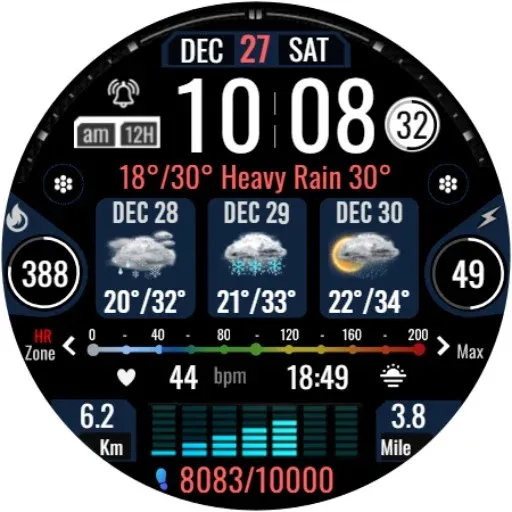 Informative Digital Weather A4 screenshot 18