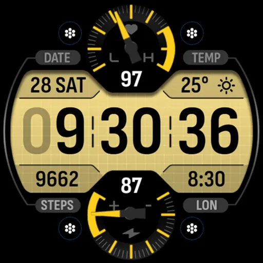 OMG 435 - Digital Watch Face screenshot 27