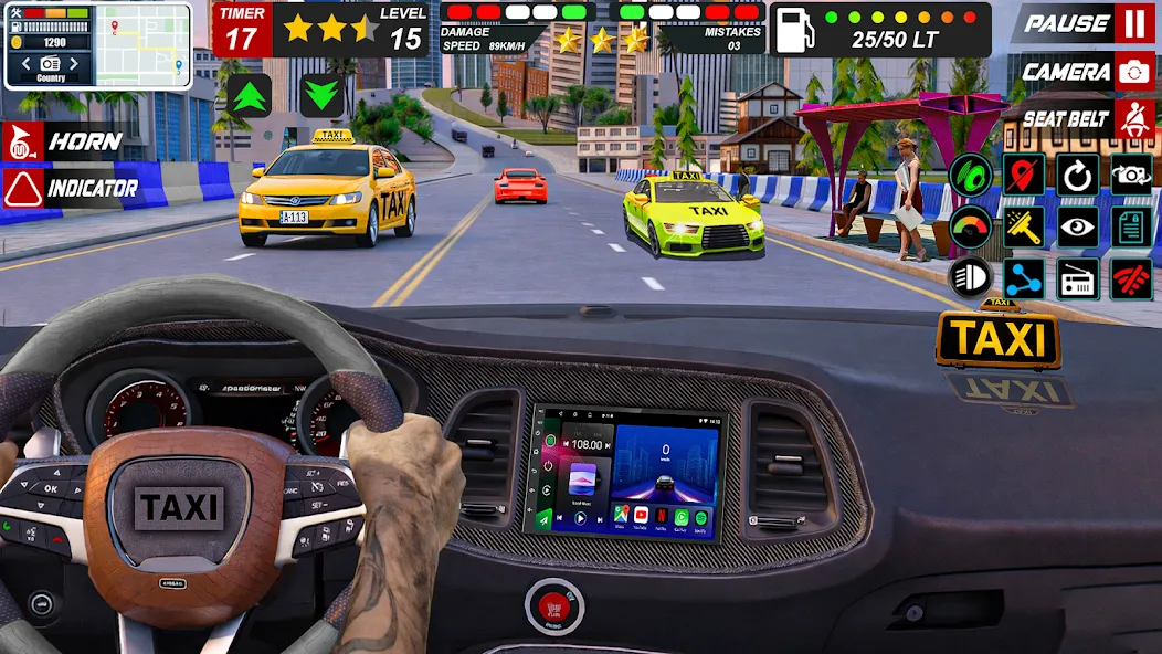 Taxi Simulator Car Driving screenshot 3