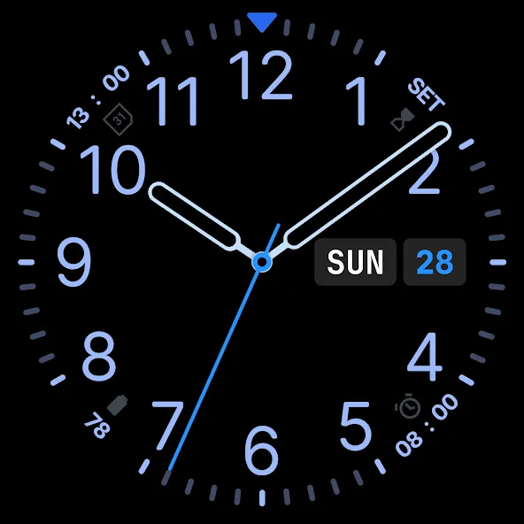 Lagom Modern Analog Watch Face screenshot 37