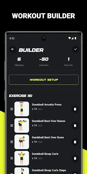 Dumbbell Training App screenshot 6