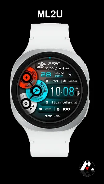 ML2U 374 Watch Face screenshot 6