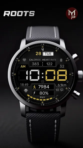 ROOTS -Digital Watch Face screenshot 3