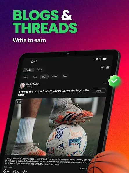 Buzzer: Sports Community screenshot 14