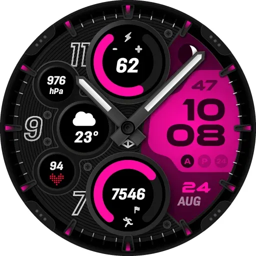 Perpetual 2: Hybrid Watch Face screenshot 24
