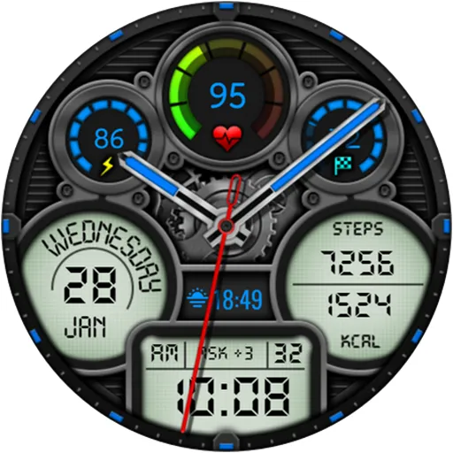 Hybrid Energon Watch Face screenshot 23