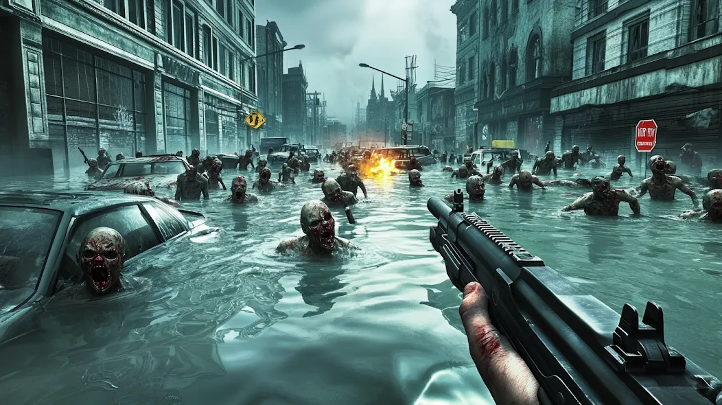 Zombie Fire 3D: Offline Game screenshot 6