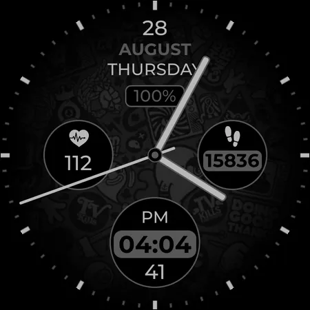 Study Style Watch Face screenshot 7