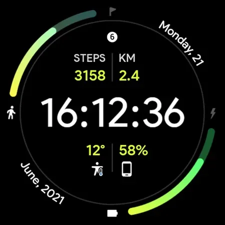 Fit Dashboard Watch face screenshot 11