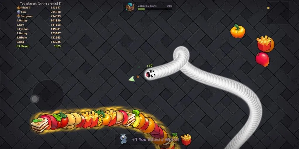 Snake Lite -动作街机贪吃蛇游戏 screenshot 3