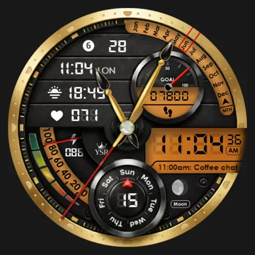 YSR003 Hybrid Watch Face screenshot 10