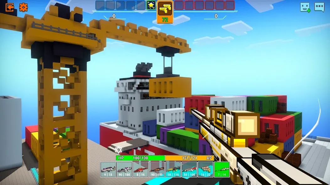 Cops N Robbers:Pixel Craft Gun screenshot 6