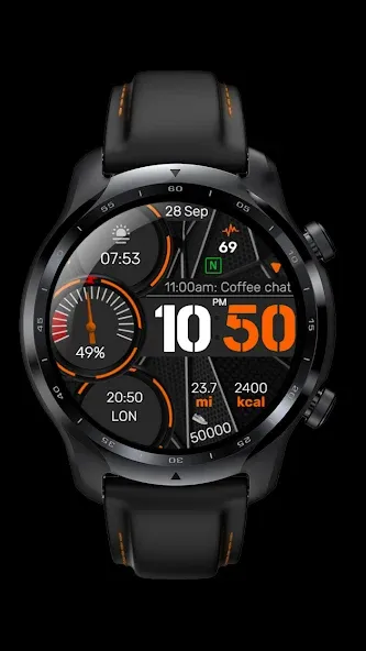 Info Watch Face crc035 screenshot 5