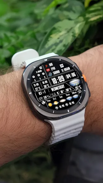 N-SPORT750 DigitalWeather Face screenshot 7