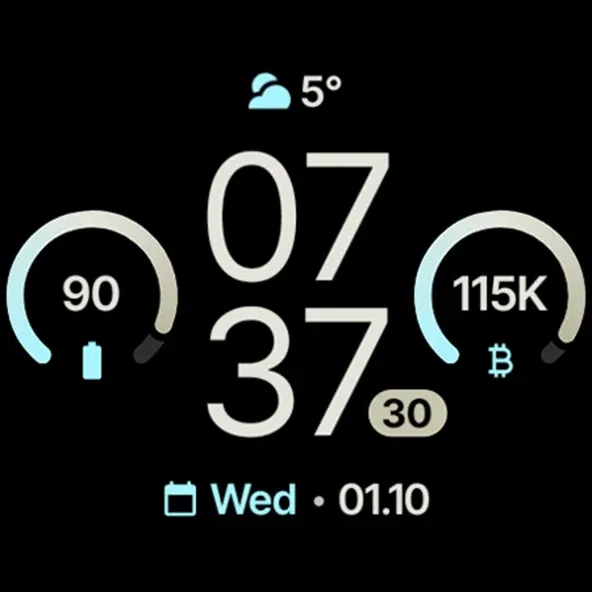 Everyday Watch Face screenshot 10