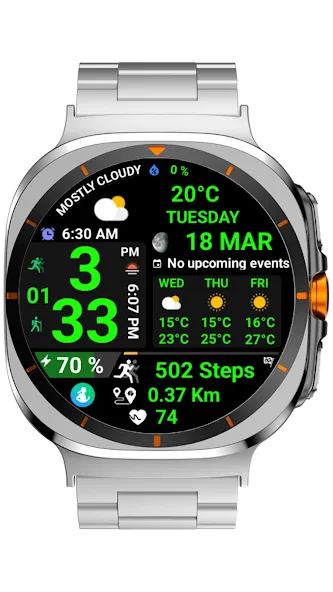 Digital Weather D Sport NTV580 screenshot 24