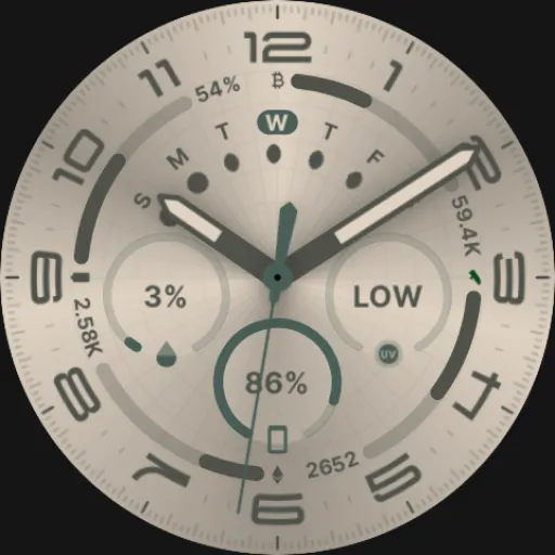 Galaxy Ultra Watch Face screenshot 6